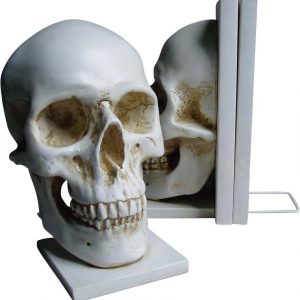 Nemesis Now Skull Bookends Kirjatuki