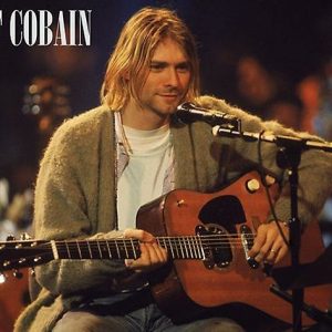 Nirvana Kurt Cobain Unplugged Juliste Paperia