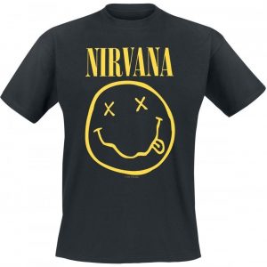 Nirvana Smiley T-paita