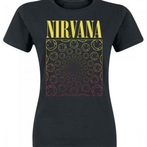 Nirvana Spiral Smiley T-paita