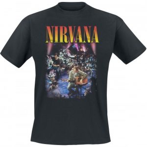 Nirvana Unplugged Photo T-paita