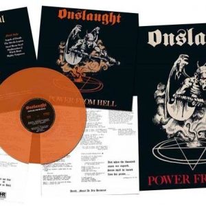 Onslaught Power From Hell Lp Oranssi