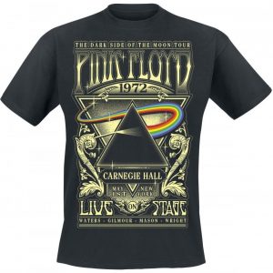 Pink Floyd Dark Side Of The Moon Live On Stage 1972 T-paita