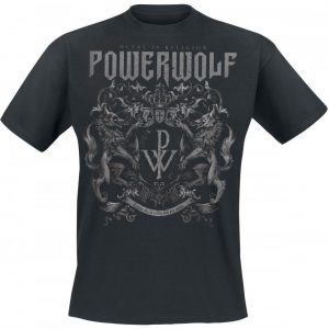 Powerwolf Crest Metal Is Religion T-paita