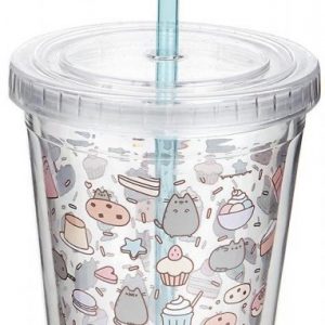 Pusheen Kuppi & Pilli Juomamuki