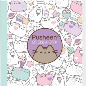 Pusheen Pehmytkantinen Värityskirja