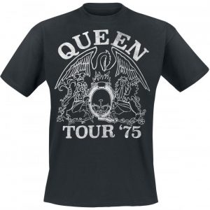 Queen Crest Tour '75 T-paita