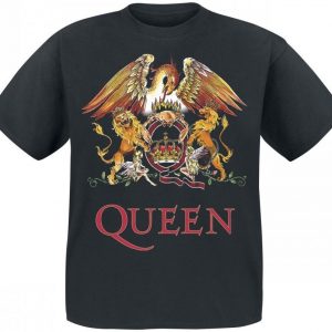Queen Crest Vintage T-paita
