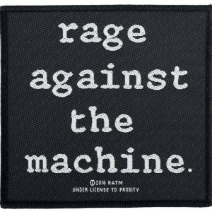 Rage Against The Machine Logo Kangasmerkki 100% Polyesteria