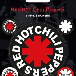 Red Hot Chili Peppers Logo Tarrasetti Vinyyliä
