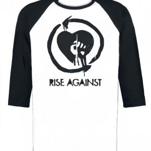 Rise Against Heart Fist Pitkähihainen Paita