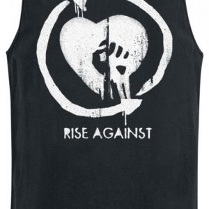 Rise Against Heart Logo Tank-Toppi