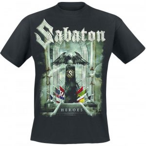 Sabaton Heroes To Hell And Back T-paita