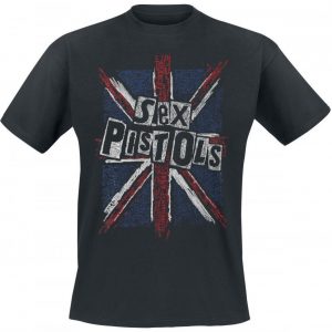 Sex Pistols Union Jack T-paita