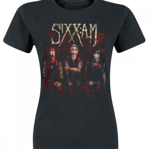 Sixx: A.M. Band Photo T-paita