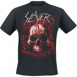 Slayer Cross & Skull T-paita