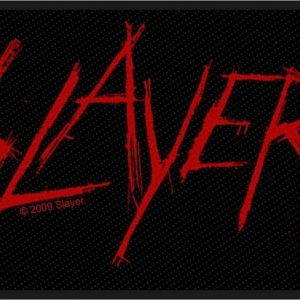 Slayer Logo Kangasmerkki 100% Polyesteria