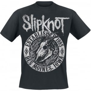 Slipknot Flaming Goat T-paita