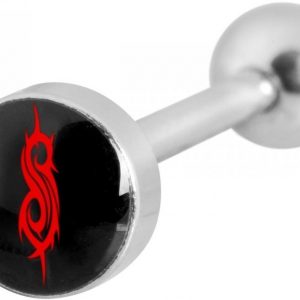Slipknot Tongue Logo Barbell