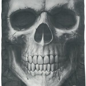 Spiral Solemn Skull Fleece-Peitto