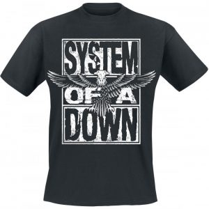 System Of A Down Stacked Eagle T-paita