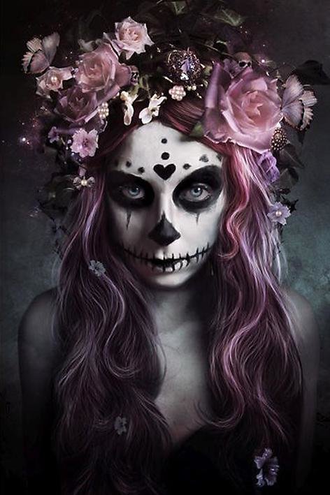 Tag Der Toten Dia De Muertos Juliste