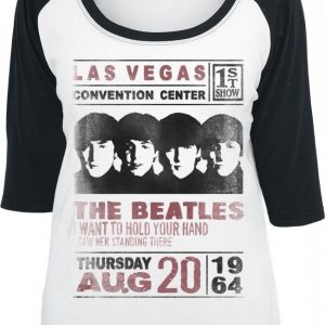 The Beatles Las Vegas Convention Pitkähihainen Paita
