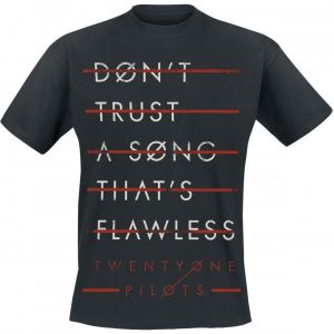 Twenty One Pilots Trust Lines T-paita