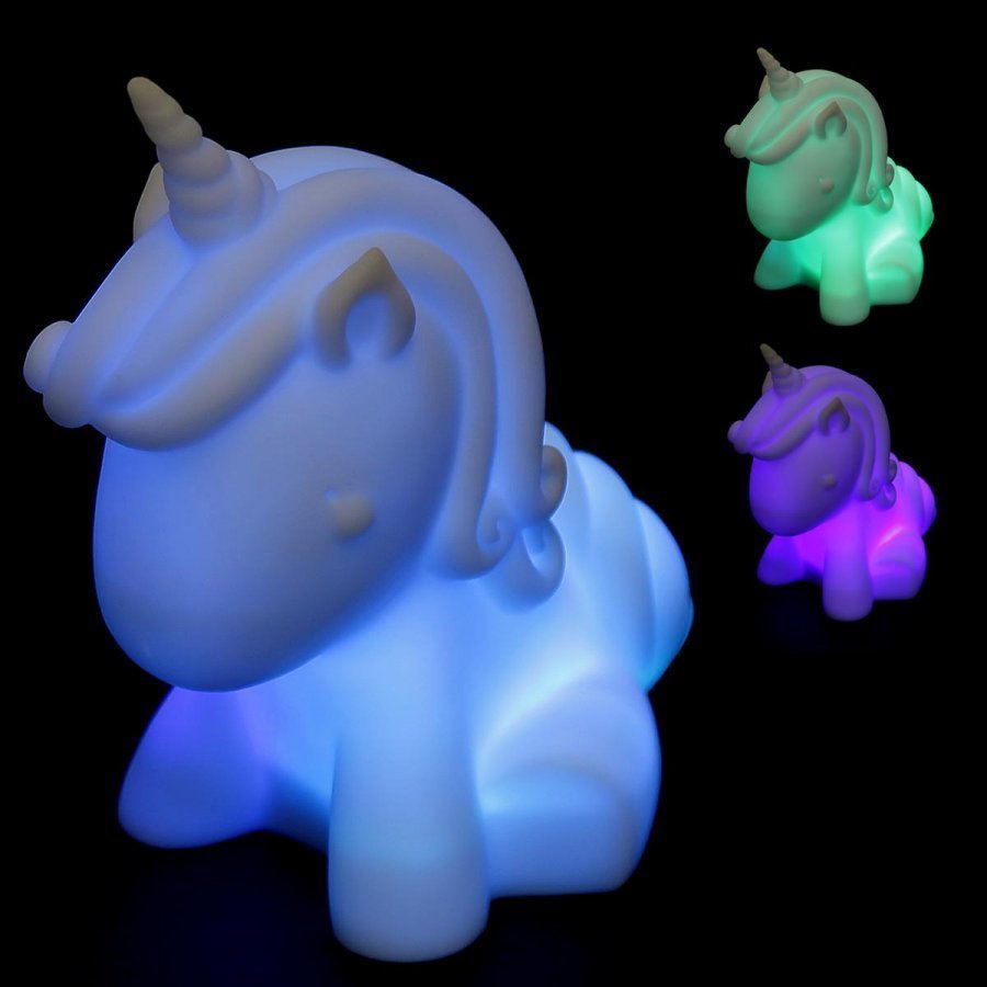 Unicorn Colour Changing Mood Light Lamppu