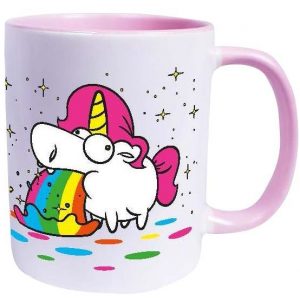 Unicorn Puking Unicorn Rainbow Muki