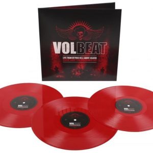 Volbeat Live From Beyond Hell / Above Heaven Lp Punainen
