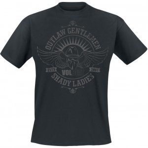 Volbeat Outlaw Gentlemen & Shady Ladies Logo T-paita