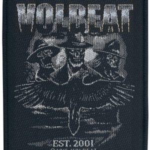 Volbeat Outlaw Raven Kangasmerkki 100% Polyesteria