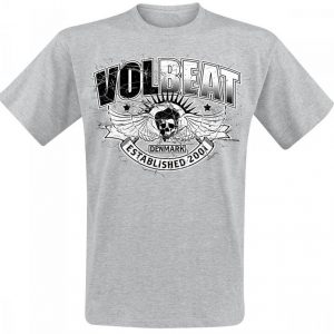 Volbeat Skullwing Ribbon T-paita