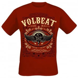 Volbeat Western Wings T-paita