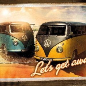 Vw Let's Get Away Juliste