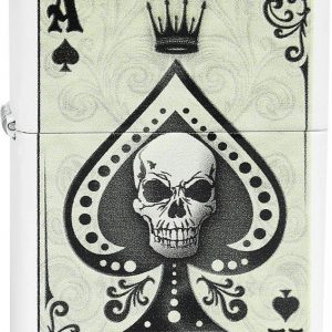 Zippo Ace Of Spades Skull Bensasytytin