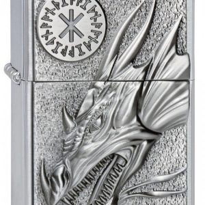 Zippo Dragon With Amulet Bensasytytin