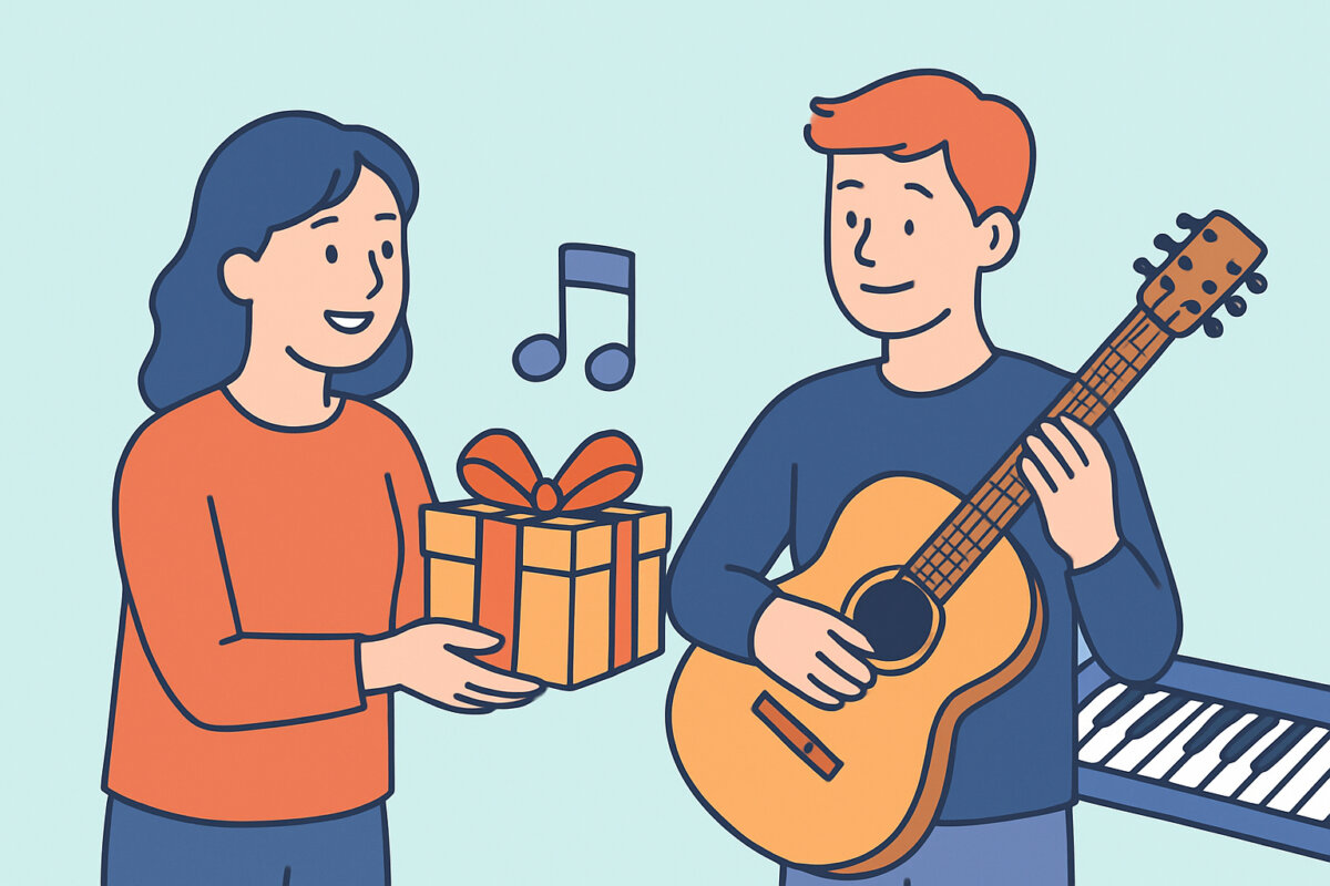 Musiikkilahja muusikolle – ideoita pienelle budjetille